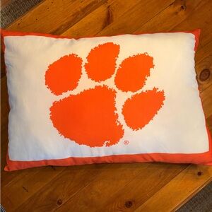 Clemson Tiger Paw Pillow Sham